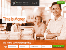 Tablet Screenshot of checksnbalances.ca